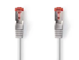 Nedis Cat6 S/FTP Hálózati Kábel RJ45 3m Szürke (CCGP85221GY30)