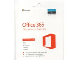 Microsoft Office 365 Otthoni verzió előfizetés (5 felhasználóig 1 évre) online szoftver (6GQ-00092)