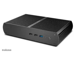 Akasa Tesla UCFF NUC OEM fekete számítógépház (A-NUC07-M1B)