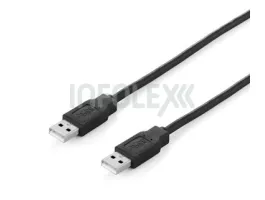 Equip USB2.0, A-A kábel, apa/apa, duplán árnyékolt, 3m (128871)