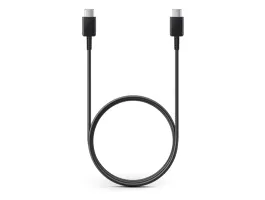 Samsung gyári USB Type-C - USB Type-C adat- és töltőkábel 100 cm-es vezetékkel -EP-DA905BBE - fekete (ECO csomagolás)