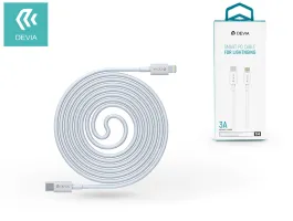 Devia USB Type-C - Lightning adat- és töltőkábel 1 m-es vezetékkel - Devia SmartSeries PD Cable for Lightning - 20W - fe