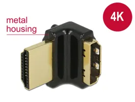 Delock (65663) HDMI-A anya &gt; HDMI-A apa 4K 90 fokos adapter