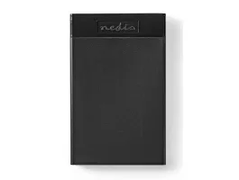 Nedis 2,5&quot; SATA3 USB3.1 Merevlemezház (HDDE25301BK)