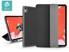 Apple iPad 10.2 (2019/2020/2021) tablet tok (Smart Case) on/off funkcióval,   Apple Pencil tartóval, mágneses töltővel -