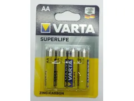 VARTA Super Heavy Duty Zinc-Carbon AA ceruza elem - 4 db/csomag