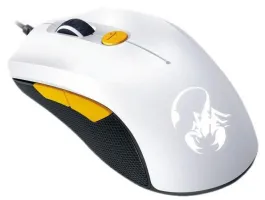 Genius Scorpion M6-600 fehér-narancs gamer egér