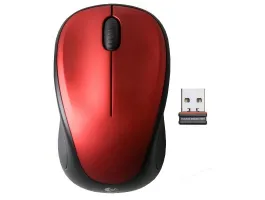 Logitech M235 Wireless Optikai Nano Piros egér (910-002496)