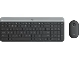 Logitech MK470 Slim Vezeték Nélküli Combo US billentyűzet + egér (920-009204)