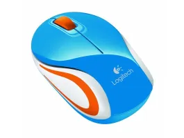 Logitech M187 Wireless Optikai Nano Kék egér (910-002733)