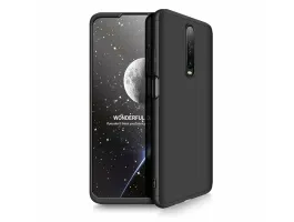 Xiaomi Poco X2 hátlap - GKK 360 Full Protection 3in1 - fekete