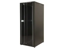 Lande LN-CK26U6060-BL CK 19&quot; 26U 600x600 fekete álló rack szekrény