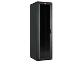 Lande LN-FS42U6080-BL-111 DYNAmic 19&quot; 42U 600x800 fekete álló rack szekrény