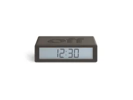 Lexon Flip+ LCD Alarm Clock Black