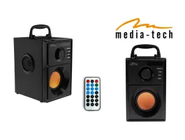 Media-Tech MT3145 BoomBox BT Bluetooth hangszóró Black