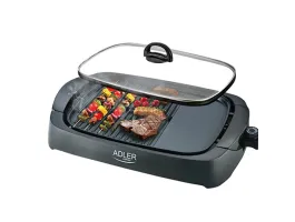 Adler AD6610 fekete elektromos grillsütő