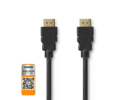 Nedis HDMI v2.0b 4K 60Hz, 1m kábel (CVGP34050BK10)