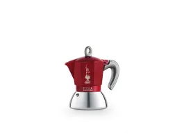 Bialetti Moka Induction 2 adagos piros kotyogós kávéfozo (6942)