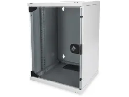 DIGITUS DN-10-09U 10&quot; 9U 300mm mély szürke fali rack szekrény (DN-10-09U)