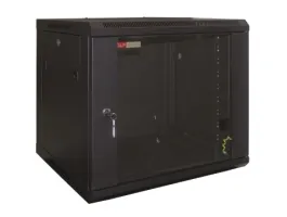 WP Wall Mount Rack 19&quot; RWB Series 20U WxDxH 600x600x1000 mm Black RAL 9005 (WPN-RWB-20606-B)