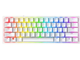 Razer Huntsman Mini Mercury Edition (Purple Switch) White US