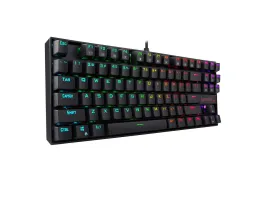 Redragon Kumara RGB Backlit Mechanical Gaming Keyboard Blue Switches Black HU