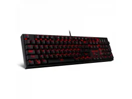 Redragon Surara Pro Red LED Backlit Mechanical Gaming Keyboard with Ultra-Fast V-Optical Blue Switches Black HU