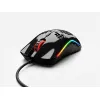 Egér Glorious PC Gaming Race Model O RGB Optikai USB Glossy Fekete (GO-GBLACK)