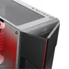 Spirit of Gamer Számítógépház - CLONE 3 RGB (fekete ablakos 8x12cm ventilátor alsó táp ATX 1xUSB3.0 2xUSB2.0)