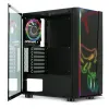 Spirit of Gamer Számítógépház - GHOST ONE RGB (fekete ablakos 2x12cm ventilátor ATX mATX 2xUSB3.0 1xUSB2.0)