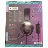 Cooler Master CH331 Gaming Headset, 7.1 hangzás, USB, RGB, Fekete vezetékes fejhallgató (CH-331)