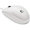 Logitech B100 Optical USB Mouse White egér (910-003360)