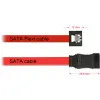 Delock SATA3 FLEXI 6 Gb/s 30cm red metal (83834)