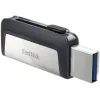 Sandisk 64GB USB3.0/Type-C Dual Drive Fekete-Ezüst (173338) pendrive