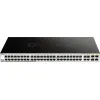 D-Link DGS-1210-52 10/100/1000 Base-T 48 port gigabit poe switch with 4 x 1000Base-T /SFP ports