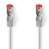 Nedis Cat6 S/FTP Hálózati Kábel RJ45 0,5m Szürke (CCGP85221GY05)