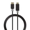 Nedis DisplayPort - HDMI Kábel DisplayPort-apa - HDMI 2m Antracit (CCBW37100AT20)