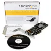 Startech PEXUSB3S44V 4 Port PCIe USB3.0 Card Adapter w/ 4 Dedicated 5Gbps Channels - UASP