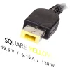 Akyga AK-ND-52 (19.5V/6.15A 120W Square Yellow) Lenovo laptop töltő adapter