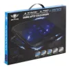 Spirit of Gamer AIRBLADE 600 Blue notebook hűtőpad 17&quot;-ig (SOG-VE600BL)