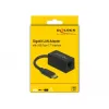 Delock (65904) Adapter SuperSpeed USB (USB 3.1 Gen 1) USB Type-C csatlakozódugóval &gt; Gigabit LAN 10/100/100