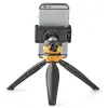 Nedis Mini Tripod Állvány Max 1,5 kg 16 cm  Fekete / Narancssárga (ACMT10BK)