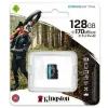 Kingston 128GB SD micro Canvas Go Plus (SDXC Class 10 UHS-I U3) (SDCG3/128GBSP) memória kártya