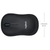 Logitech B220 Wireless Optikai Silent Fekete egér (910-004881)