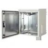 Lande LN-SBO-IP5507U6045-LG SAFEbox 19&quot; 7U 600x450 kültéri szürke fali rack szekrény