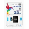 ADATA 32GB SD micro Premier (SDHC Class 10 UHS-I) (AUSDH32GUICL10A1-RA1) memória kártya adapterrel