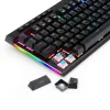 Redragon Vata RGB Mechanical Gaming Keyboard Blue Switches Black HU