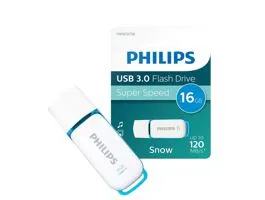 Philips Pendrive USB 3.0 16GB Snow Edition fehér-kék (PH668138)