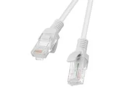 Lanberg UTP CAT5e Patch kábel 5m Szürke (PCU5-10CC-0500-S)