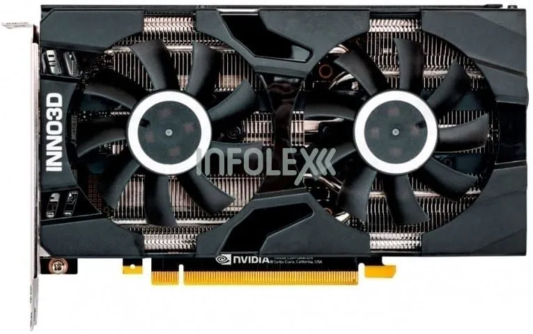 Videókártya Inno3D GeForce RTX 2060 6GB GDDR6 Twin X2